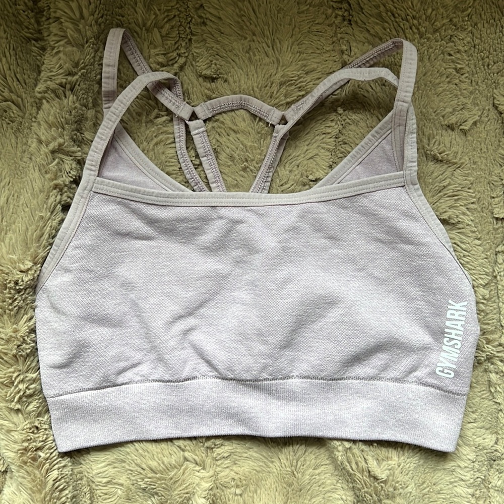 Lavender strappy bra